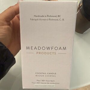 Meadowfoam Products Cocktail Candle